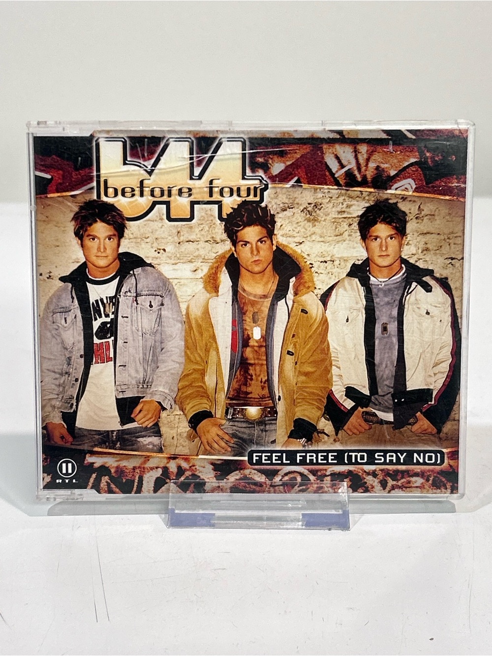 🤯5 for $20🤯 B4-4 “Feel Free (To Say No)” CD [Dance Pop R&B]